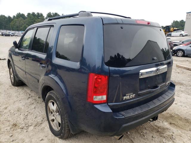 Photo 3 from auction – 2010 HONDA PILOT EXL with VIN 5FNYF4H55AB026122
