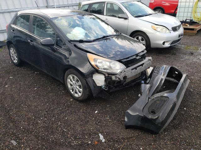 KIA RIO LX 2013 with VIN KNADM5A36D6812978 - Photo from auction