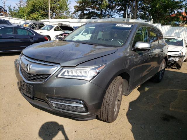 Photo 2 from auction – 2014 ACURA MDX TECHNO with VIN 5FRYD4H45EB023514