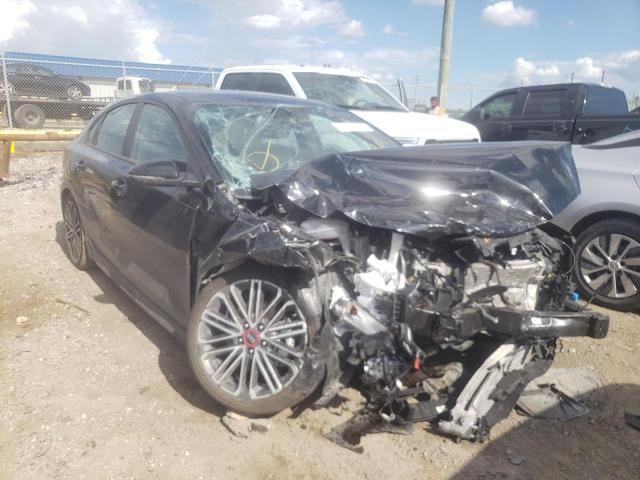 KIA FORTE GT 2021 with VIN 3KPF44AC5ME333063 - Photo from auction