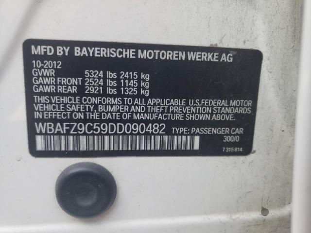 Photo 10 from auction – 2013 BMW 535 I HYBR with VIN WBAFZ9C59DD090482