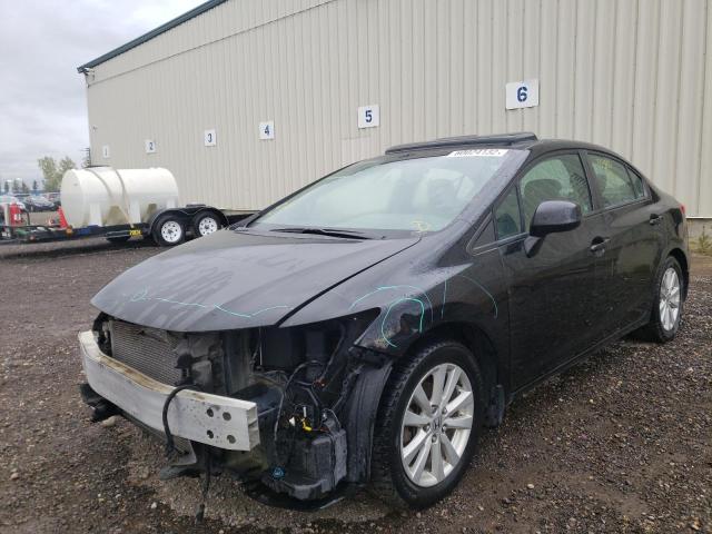 Photo 2 from auction – 2012 HONDA CIVIC EXL with VIN 2HGFB2F93CH003496