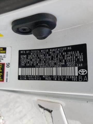 Photo 10 from auction – 2018 TOYOTA COROLLA L with VIN 5YFBURHE9JP750652