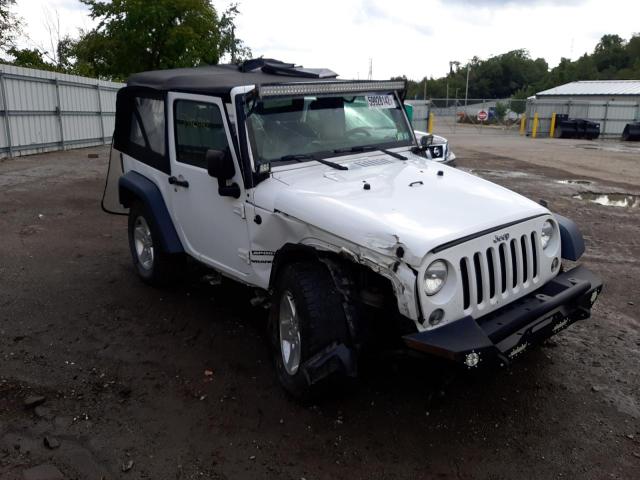 JEEP WRANGLER S 2015 with VIN 1C4AJWAG5FL747097 - Photo from auction