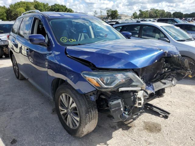NISSAN PATHFINDER 2018 with VIN 5N1DR2MN8JC604514 - Photo from auction