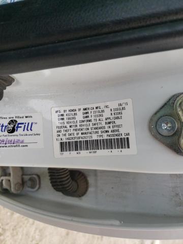 Photo 10 from auction – 2015 HONDA ACCORD SPO with VIN 1HGCR2F59FA263125