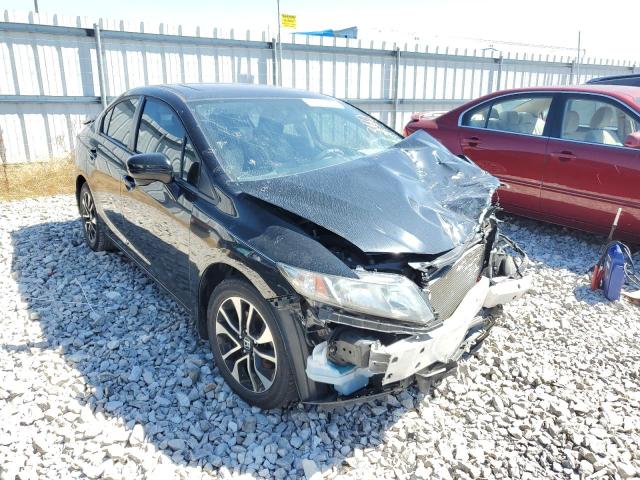 HONDA CIVIC EX 2014 with VIN 19XFB2F81EE003257 - Photo from auction