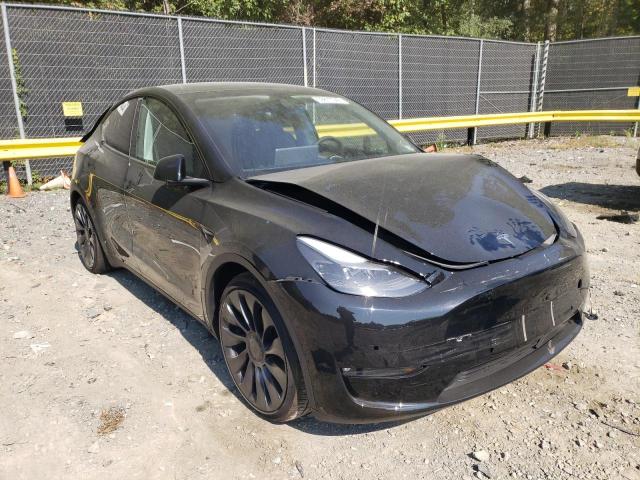 TESLA MODEL Y 2022 with VIN 7SAYGDEFXNF462726 - Photo from auction