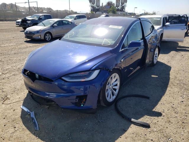 Photo 2 from auction – 2019 TESLA MODEL X with VIN 5YJXCDE23KF180618