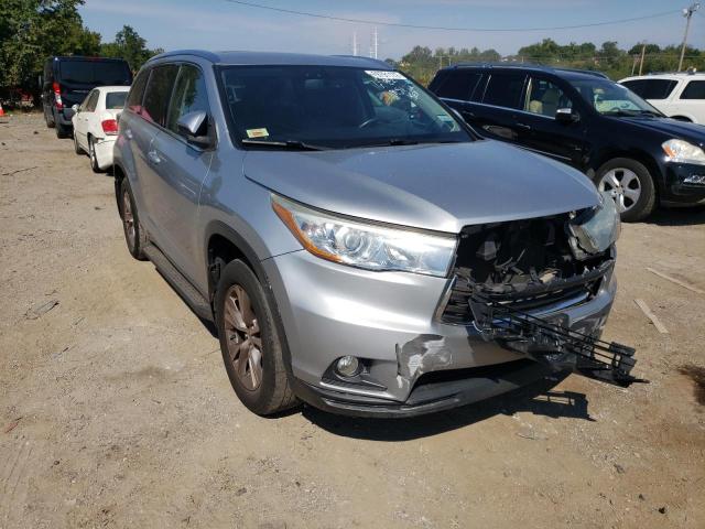 TOYOTA HIGHLANDER 2015 with VIN 5TDJKRFH4FS185241 - Photo from auction