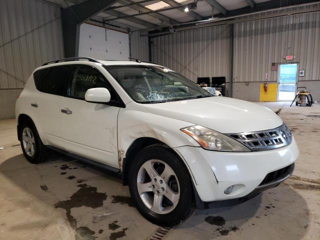 Photo 1 from auction – 2004 NISSAN MURANO with VIN JN8AZ08W14W315027
