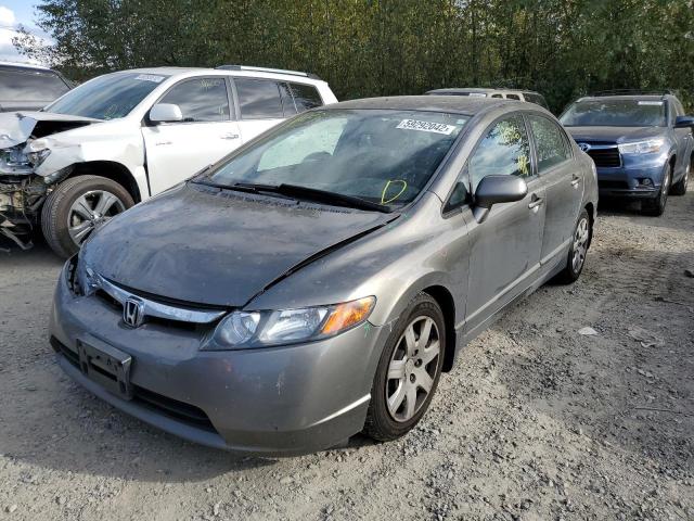Photo 2 from auction – 2007 HONDA CIVIC LX with VIN 2HGFA16567H307230
