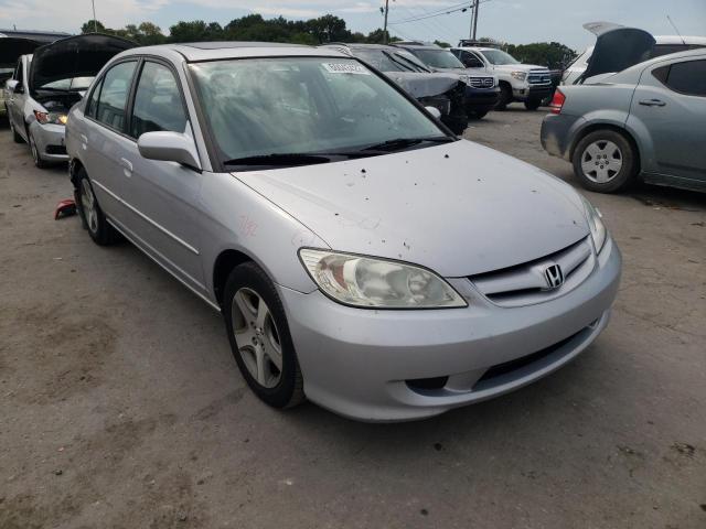 HONDA CIVIC EX 2004 with VIN 1HGES26714L023292 - Photo from auction