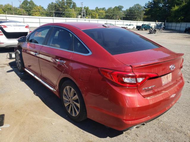 Photo 3 from auction – 2017 HYUNDAI SONATA SPO with VIN 5NPE34AF8HH474915