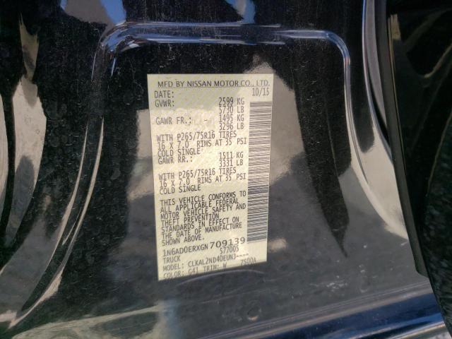 Photo 10 from auction – 2016 NISSAN FRONTIER S with VIN 1N6AD0ERXGN709139