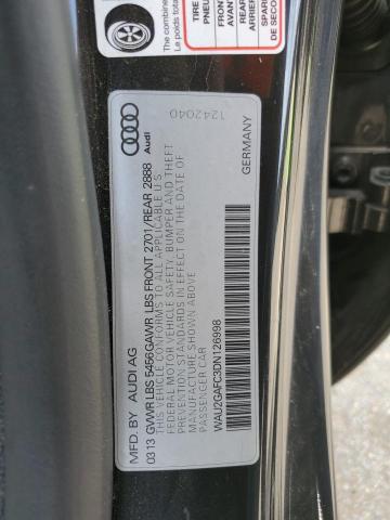 Photo 10 from auction – 2013 AUDI A7 PRESTIG with VIN WAU2GAFC3DN126998