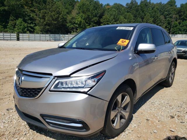 Photo 2 from auction – 2016 ACURA MDX with VIN 5FRYD4H23GB017194