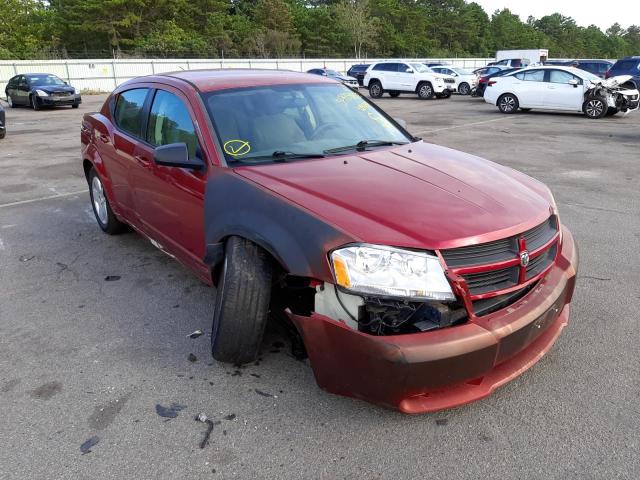 DODGE AVENGER SE 2008 with VIN 1B3LC46K48N189689 - Photo from auction