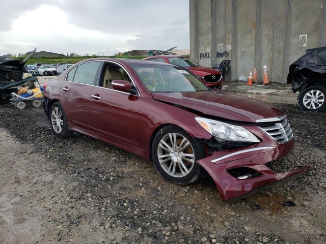 HYUNDAI GENESIS 3. 2012 with VIN KMHGC4DD3CU208134 - Photo from auction