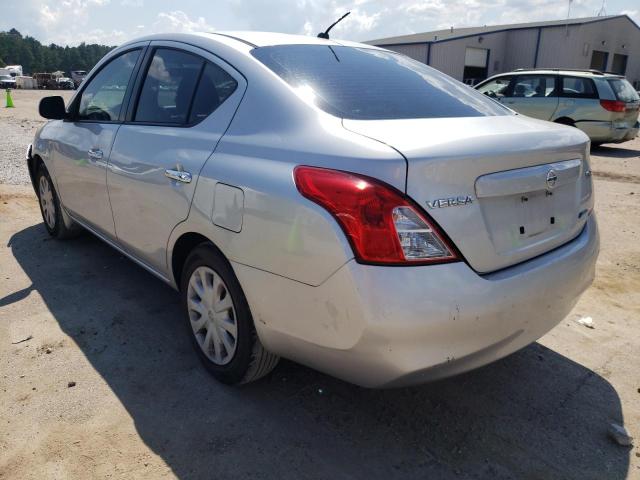 Photo 3 from auction – 2012 NISSAN VERSA S with VIN 3N1CN7AP7CL886654
