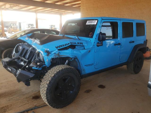 Photo 2 from auction – 2017 JEEP WRANGLER U with VIN 1C4BJWDG1HL653558