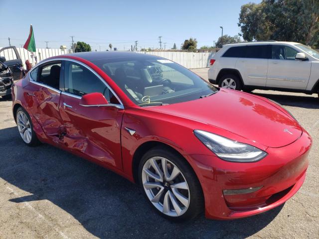 TESLA MODEL 3 2018 with VIN 5YJ3E1EA4JF033320 - Photo from auction