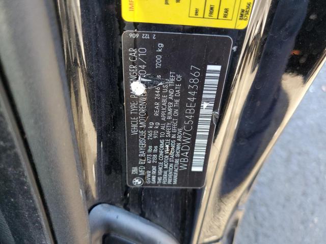 Photo 10 from auction – 2011 BMW 328 I SULE with VIN WBADW7C54BE443867