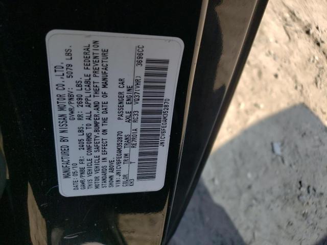 Photo 10 from auction – 2010 INFINITI G37 BASE with VIN JN1CV6FE0AM352870
