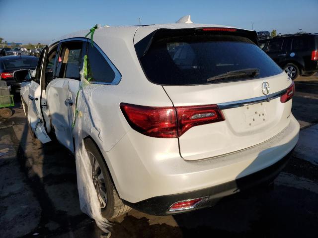 Photo 3 from auction – 2016 ACURA MDX with VIN 5FRYD4H26GB026097