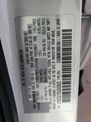 Photo 10 from auction – 2016 MAZDA CX-5 TOURI with VIN JM3KE2CY5G0893629