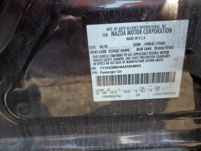 Photo 10 from auction – 2010 MAZDA MAZDA6I with VIN 1YVHZ8BH4A5M04993