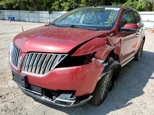 Photo 2 from auction – 2014 LINCOLN MKX with VIN 2LMDJ8JK0EBL10135