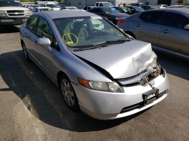 Photo 1 from auction – 2008 HONDA CIVIC LX with VIN 2HGFA16548H337070