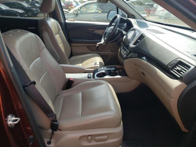 Photo 5 from auction – 2018 HONDA PILOT TOUR with VIN 5FNYF6H99JB016739