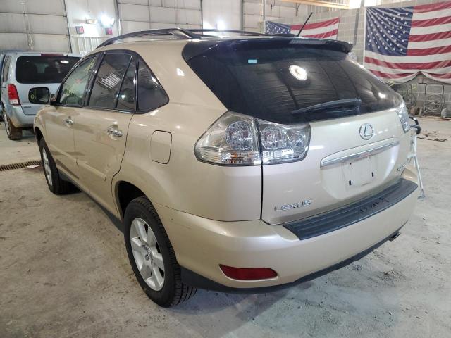 Photo 3 from auction – 2009 LEXUS RX 350 with VIN 2T2HK31U79C131862
