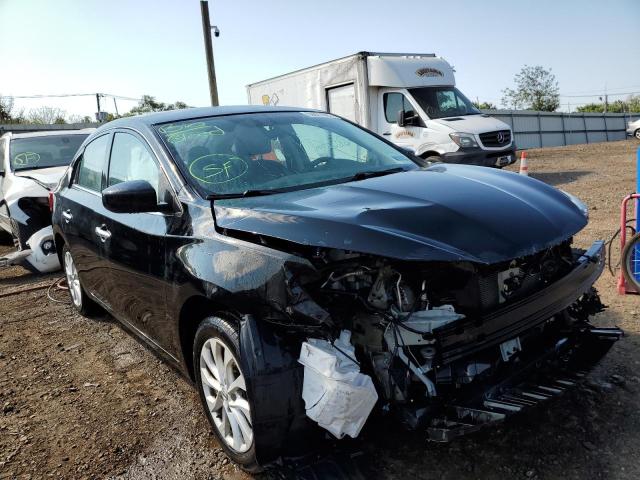 NISSAN SENTRA S 2018 with VIN 3N1AB7AP1JL657738 - Photo from auction