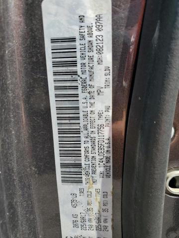 Photo 10 from auction – 2015 JEEP COMPASS LA with VIN 1C4NJDEB5FD117756
