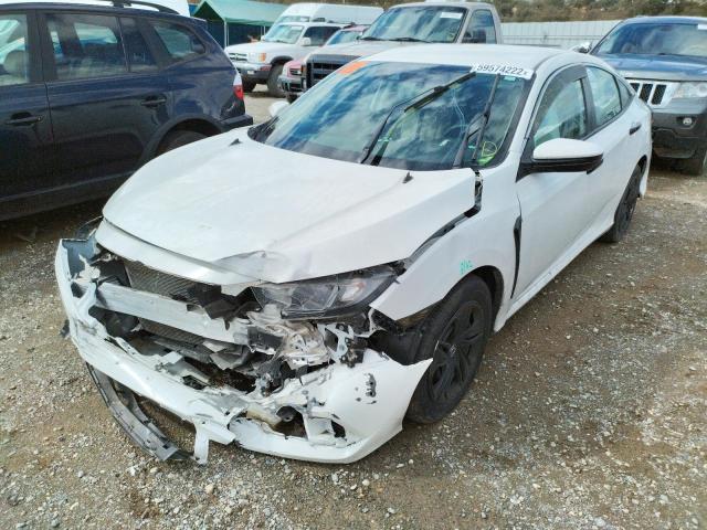 Photo 2 from auction – 2020 HONDA CIVIC LX with VIN 19XFC2F60LE201756