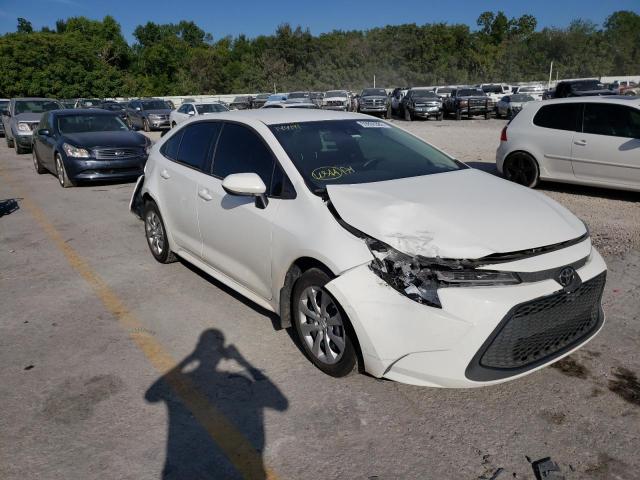 Photo 1 from auction – 2021 TOYOTA COROLLA LE with VIN JTDEPMAE1MJ144191