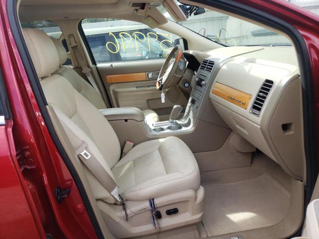 Photo 5 from auction – 2007 LINCOLN MKX with VIN 2LMDU88CX7BJ33702