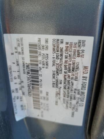 Photo 10 from auction – 2007 MERCURY GRAND MARQ with VIN 2MEFM75V77X642835