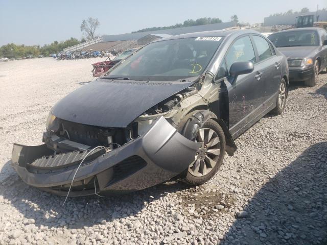 Photo 2 from auction – 2009 HONDA CIVIC EX with VIN 19XFA16879E013441