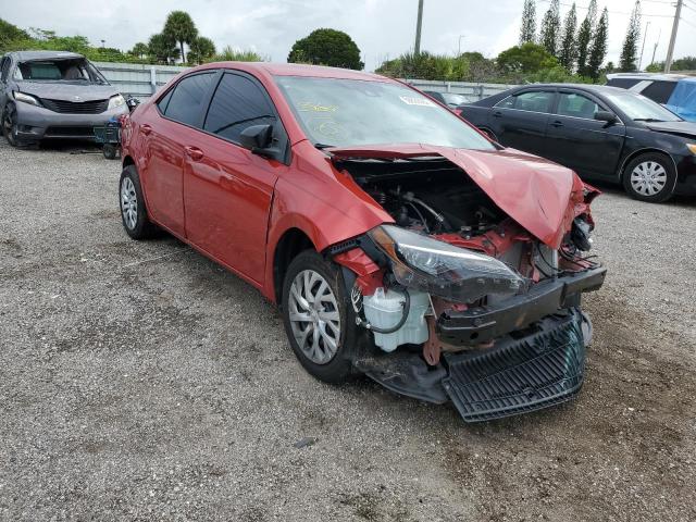 TOYOTA COROLLA L 2018 with VIN 5YFBURHE5JP848304 - Photo from auction