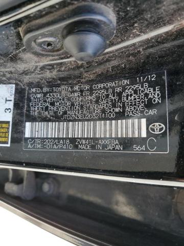 Photo 10 from auction – 2013 TOYOTA PRIUS V with VIN JTDZN3EU2D3211100