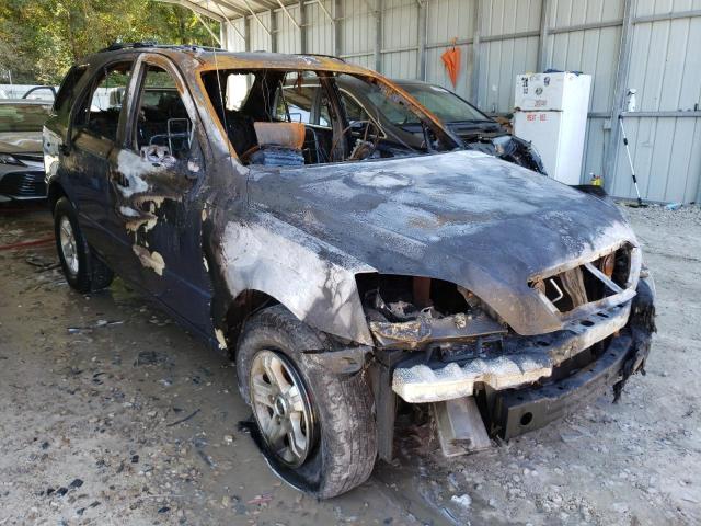KIA SORENTO EX 2003 with VIN KNDJD733335130496 - Photo from auction