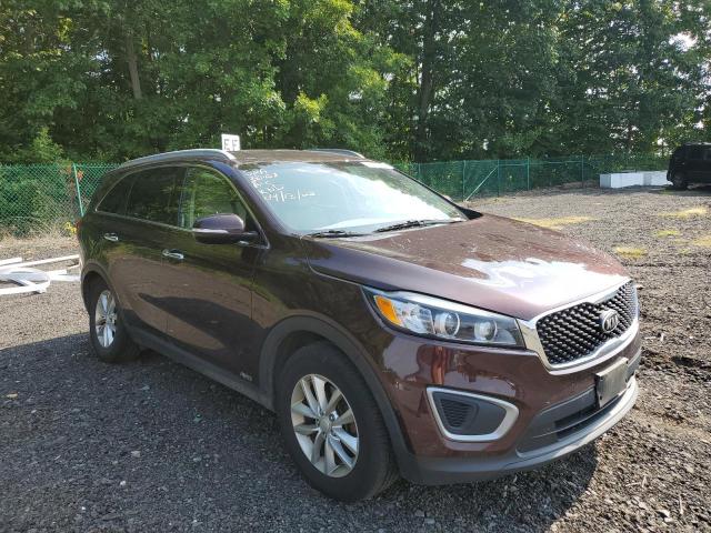 KIA SORENTO LX 2016 with VIN 5XYPGDA35GG010554 - Photo from auction