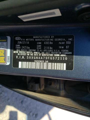 Photo 10 from auction – 2015 KIA OPTIMA EX with VIN 5XXGN4A79FG372110