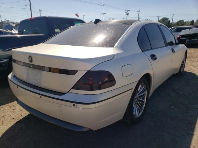 Photo 4 from auction – 2005 BMW 745 LI with VIN WBAGN63575DS58667
