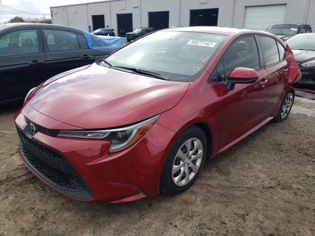 Photo 2 from auction – 2022 TOYOTA COROLLA LE with VIN JTDEPMAE2NJ216856