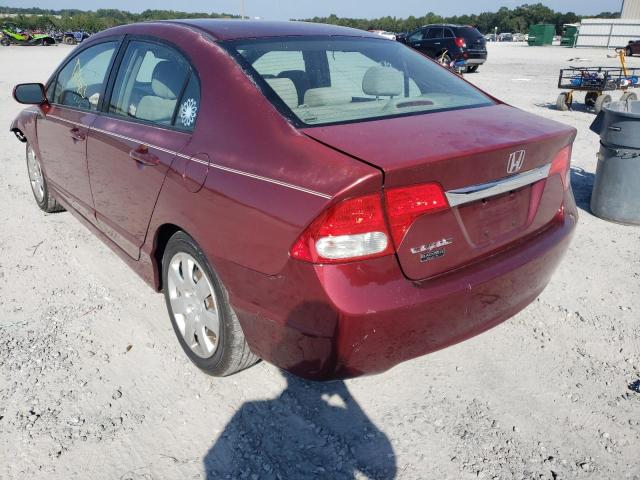 Photo 3 from auction – 2010 HONDA CIVIC LX with VIN 2HGFA1F56AH521383